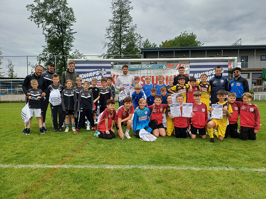 Fußballbegeisterung und Fairplay beim Knirps-Turnier in Kapfenberg